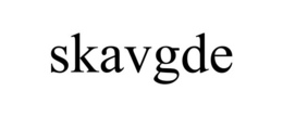 SKAVGDE trademark
