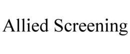 ALLIED SCREENING trademark
