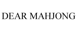 DEAR MAHJONG trademark