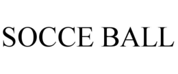 SOCCE BALL trademark