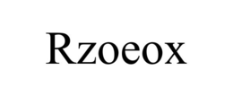 RZOEOX trademark