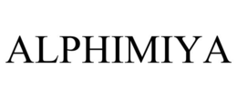 ALPHIMIYA trademark