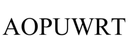 AOPUWRT trademark