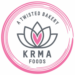 A TWISTED BAKERY KRMA FOODS trademark
