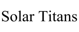 SOLAR TITANS trademark