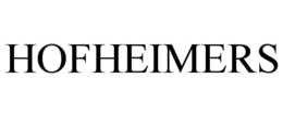HOFHEIMERS trademark