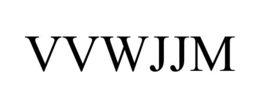 VVWJJM trademark