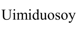 UIMIDUOSOY trademark
