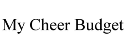 MY CHEER BUDGET trademark