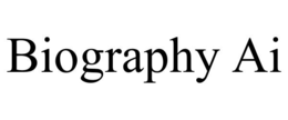 BIOGRAPHY AI trademark
