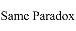 SAME PARADOX trademark