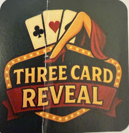 THREE CARD REVEAL trademark