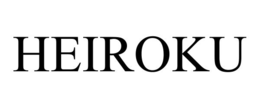 HEIROKU trademark