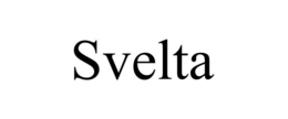SVELTA trademark
