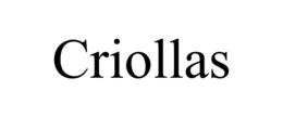CRIOLLAS trademark