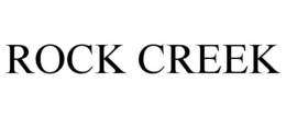 ROCK CREEK trademark
