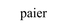 PAIER trademark