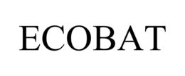 ECOBAT trademark