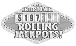 ENTER TO WIN ROLLING JACKPOTS! $197,436598 trademark