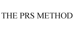 THE PRS METHOD trademark