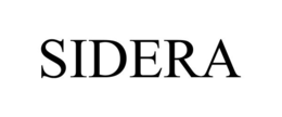 SIDERA trademark
