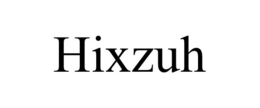 HIXZUH trademark