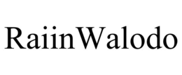 RAIINWALODO trademark
