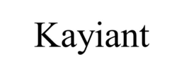 KAYIANT trademark