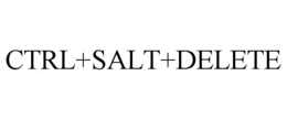 CTRL+SALT+DELETE trademark