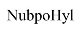 NUBPOHYL trademark