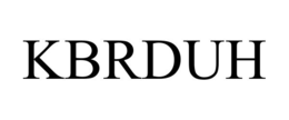 KBRDUH trademark