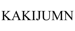KAKIJUMN trademark