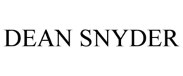 DEAN SNYDER trademark