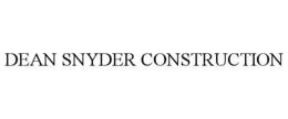 DEAN SNYDER CONSTRUCTION trademark