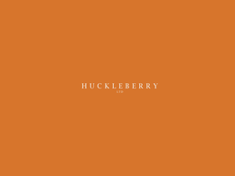 HUCKLEBERRY LTD trademark