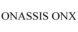 ONASSIS ONX trademark