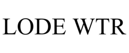 LODE WTR trademark