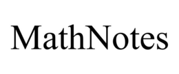 MATHNOTES trademark