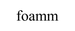 FOAMM trademark