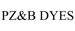 PZ&B DYES trademark