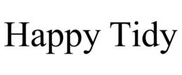 HAPPY TIDY trademark