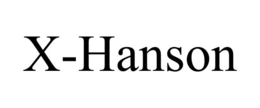 X-HANSON trademark