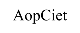 AOPCIET trademark