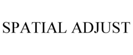 SPATIAL ADJUST trademark