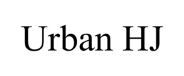 URBAN HJ trademark