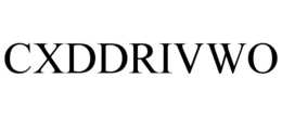 CXDDRIVWO trademark