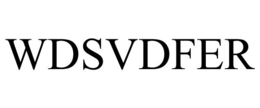 WDSVDFER trademark