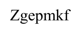 ZGEPMKF trademark