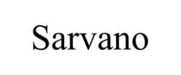 SARVANO trademark