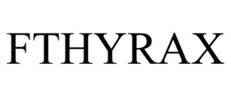 FTHYRAX trademark